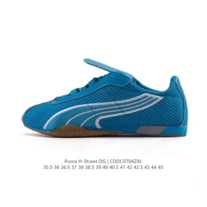 PUMA H Street Vintage Leather Low Top Sneakers for Men and Women