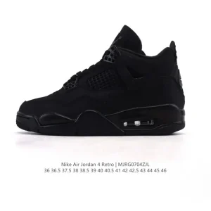Jordan Air 4 Retro OG Men's Basketball Shoes Black Cement
