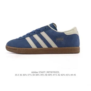 Adidas Stadt Retro Pink Suede Sneakers for Men and Women