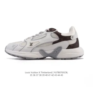 Louis Vuitton x Timberland Collaboration Men's Women's Chunky Sole Running Shoes