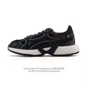 Louis Vuitton x Timberland Collaboration Chunky Sole Sneakers for Men and Women
