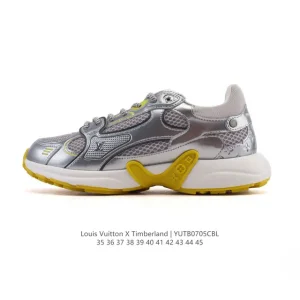 Louis Vuitton x Timberland Collaboration Chunky Sole Sneakers for Men and Women
