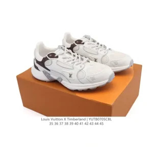 Louis Vuitton x Timberland Men's Women's Outdoor Hiking Sneakers