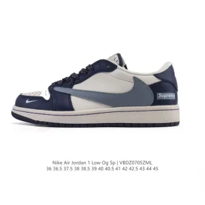 Jordan Military Blue Low OG SP Reverse Swoosh 2025 Snake Year Edition