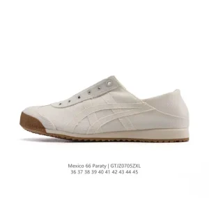 ASICS Onitsuka Tiger Mexico 66 Paraty Vintage Canvas Sneakers