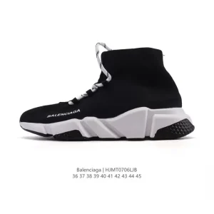 Balenciaga Paris Sock Air Cushion Sneakers for Men and Women