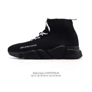 Balenciaga Paris Runner Sock Sneakers with Air Cushion for Men and Women