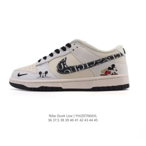 Nike Dunk Low Retro Vintage Basketball Skateboarding Shoes for Men and Women