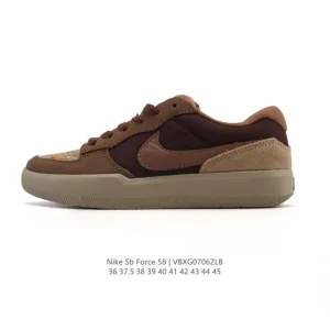 Nike SB Force 58 Skateboarding Shoes with Cupsole and Ventilation