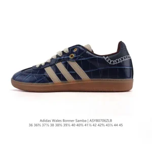 Wales Bonner x Adidas Classic Leather Low-Top Sneakers