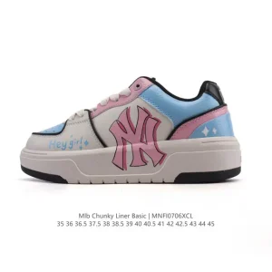 MLB Chunky Liner Basic Retro Street Sneakers for Men and Women
