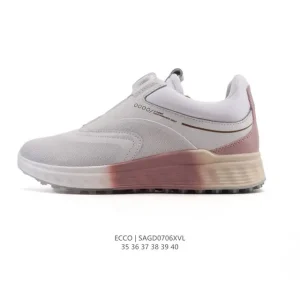 ECCO Women's Outdoor Casual Sneakers Lightweight Breathable Lace-Up Shoes