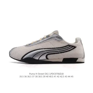 Puma H Street Retro Low Top Leather Sneakers for Men and Women