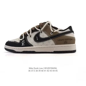 Nike SB Dunk Low Pro Vintage Leather Skateboarding Shoes