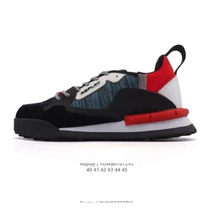 Replay Men's Low-Top Casual Sneakers with Cushioning for Running and Lifestyle