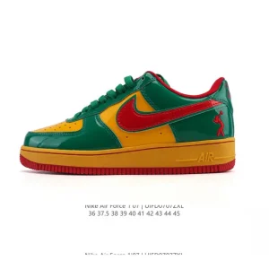 Nike Air Force 1 '07 Low White Leather Sneakers for Men and Women