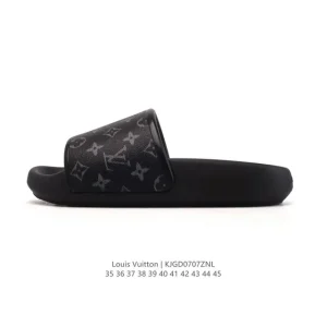 Louis Vuitton Pool Pillow Slippers for Summer Beach and Home Comfort