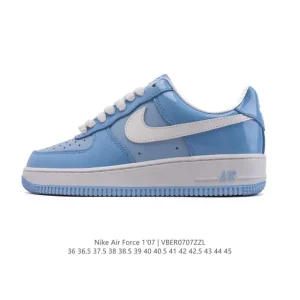Nike Air Force 1 '07 Low White Leather Sneakers for Men and Women