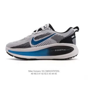Nike Vomero 18 Running Shoes with Max Cushioning and ZoomX Reactx Foam