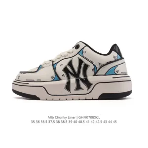 MLB Chunky Liner Basic Men Women Street Fashion Sneakers