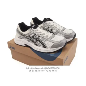 ASICS Gel-Contend 4 Men's Women's Running Shoes Cushioning Breathable Lightweight