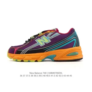 New Balance Mr740 Vintage Grey Running Shoes with Cushioning