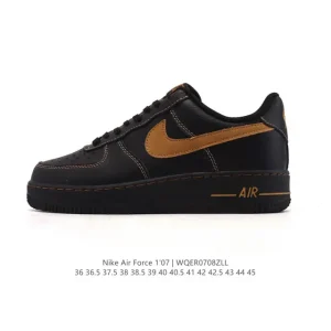 Nike Air Force 1 Low White Leather Classic Casual Sneakers for Men and Women