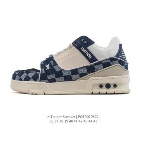 Louis Vuitton Trainer Sneaker Low Fashion Luxury Shoes