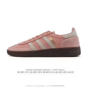 Adidas Handball Spezial Low Top Vintage Leather Sneakers