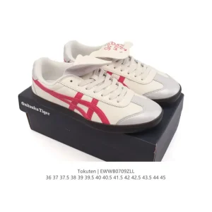 ASICS Tokuten Unisex Retro Running Sneaker Leather Lifestyle Shoe