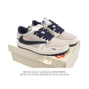 Nike Air Jordan 1 Low OG SP Military Blue Reverse Swoosh