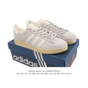 Adidas Jabbar Lo Retro Basketball Sneakers in Classic Leather