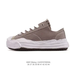 Mmy Maison Mihara Yasuhiro Blakey Canvas Low Sneakers