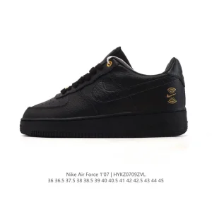 Nike Air Force 1 07 Low White Leather Sneakers for Men and Women
