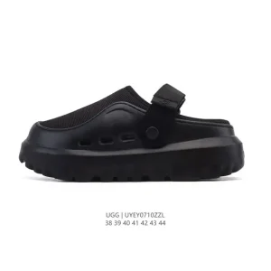 UGG Men's Half-Open Toe Sport Sandal Slippers with Velcro Strap