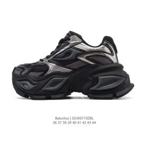 Balunhui Cat Eye Retro Chunky Sole Sneakers for Men and Women