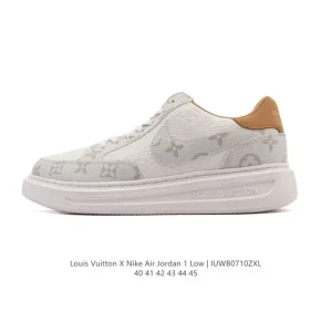 Jordan Air AJ1 Low Louis Vuitton Collaboration Retro Basketball Shoes