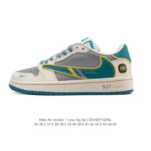 Nike Air Jordan 1 Low OG SP Military Blue Reverse Swoosh
