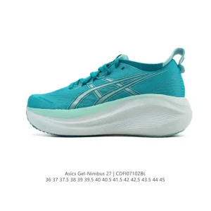 ASICS Gel-Nimbus 27 Men's and Women's Running Shoes for Long Distance Comfort