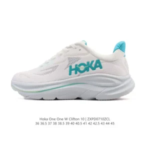 Hoka One One Clifton 10 Men's Women's Running Shoes Lightweight Cushioning