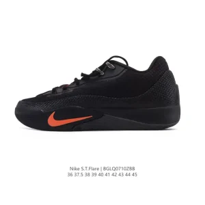 Nike S.T. Flare Basketball Shoes for Men and Women - Red Black