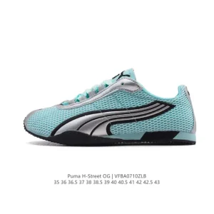 Puma H Street Vintage Leather Low Top Sneakers for Men and Women