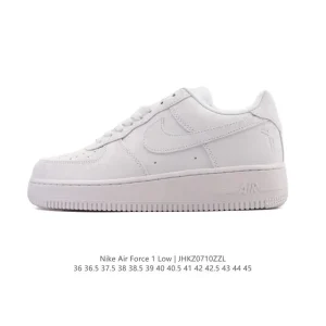 Nike Air Force 1 Low White Leather Men's Casual Sneakers