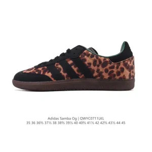 Adidas Samba Og Classic Sneakers with T-Toe and Gum Sole