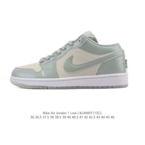 Jordan Air 1 Low Retro Classic Leather Basketball Shoes
