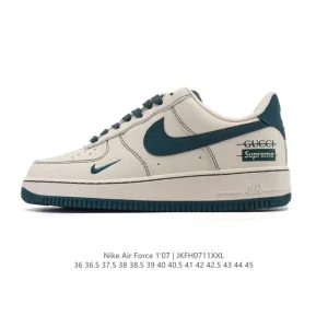 Nike Air Force 1 Low White Leather Classic Sneakers