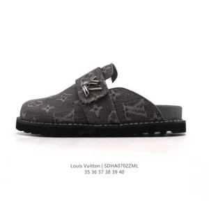 Louis Vuitton Cosy Easy Closed Toe Slippers 2025 New Fashion Comfortable Shoes for Women