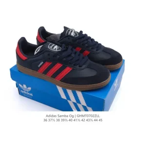 Adidas Samba OG Classic Sneakers Leather T-toe Shoes for Men and Women