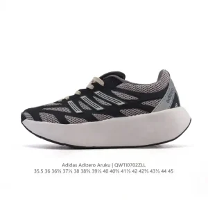 Adidas Adizero Aruku White Cushioned Lifestyle Sneakers for Men and Women