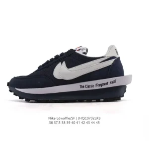 Nike Ld Waffle Sf Sacai Fragment Grey Limited Edition Running Shoes